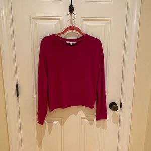 Cupcakes & Cashmere Pink Crewneck Sweater